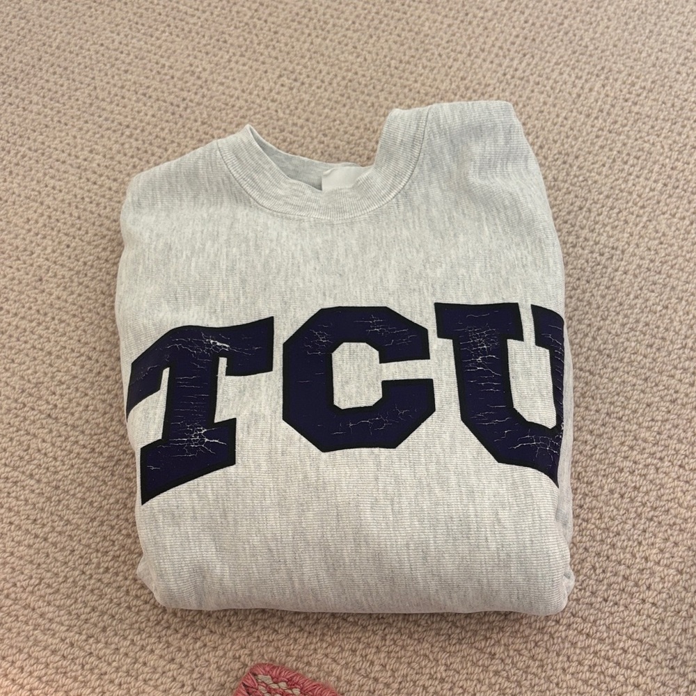 Gray TCU Sweatshirt